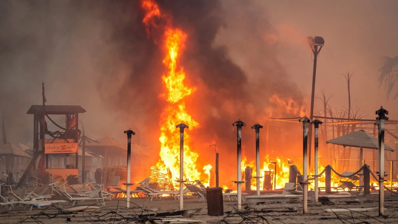 İtalya cayır cayır yanıyor! Avrupa'da sıcaklık rekoru